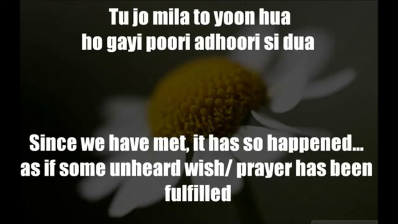 Saiyaara  Lyrics & English Translation -  Ek Tha Tiger  (2012)