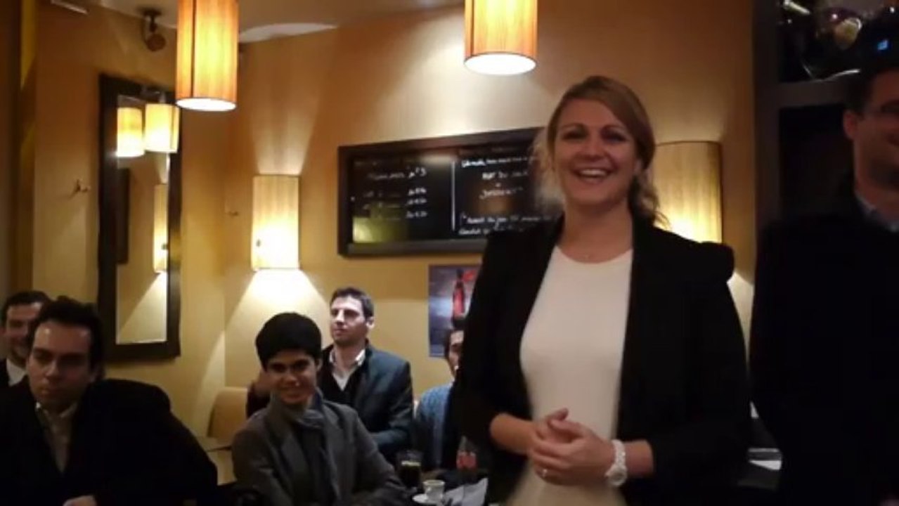 Café politique de l'UMP Sciences Po avec Laurent Wauquiez (ext.2)