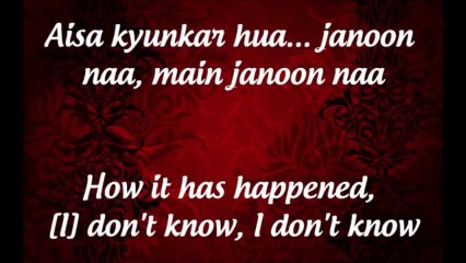 Phir Mohabbat  Lyrics & English Translation-  Murder 2  (2011)