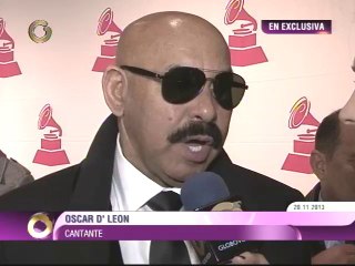 Oscar D' León se siente feliz y lleno de energía tras recibir Premio a la Excelencia