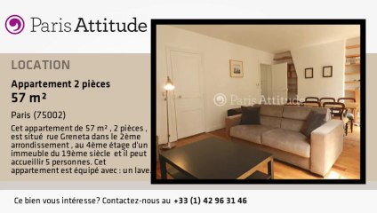 Appartement 1 Chambre à louer - Montorgueil, Paris - Ref. 8646