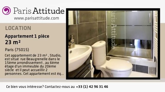 Appartement Studio à louer - Beaugrenelle, Paris - Ref. 7850