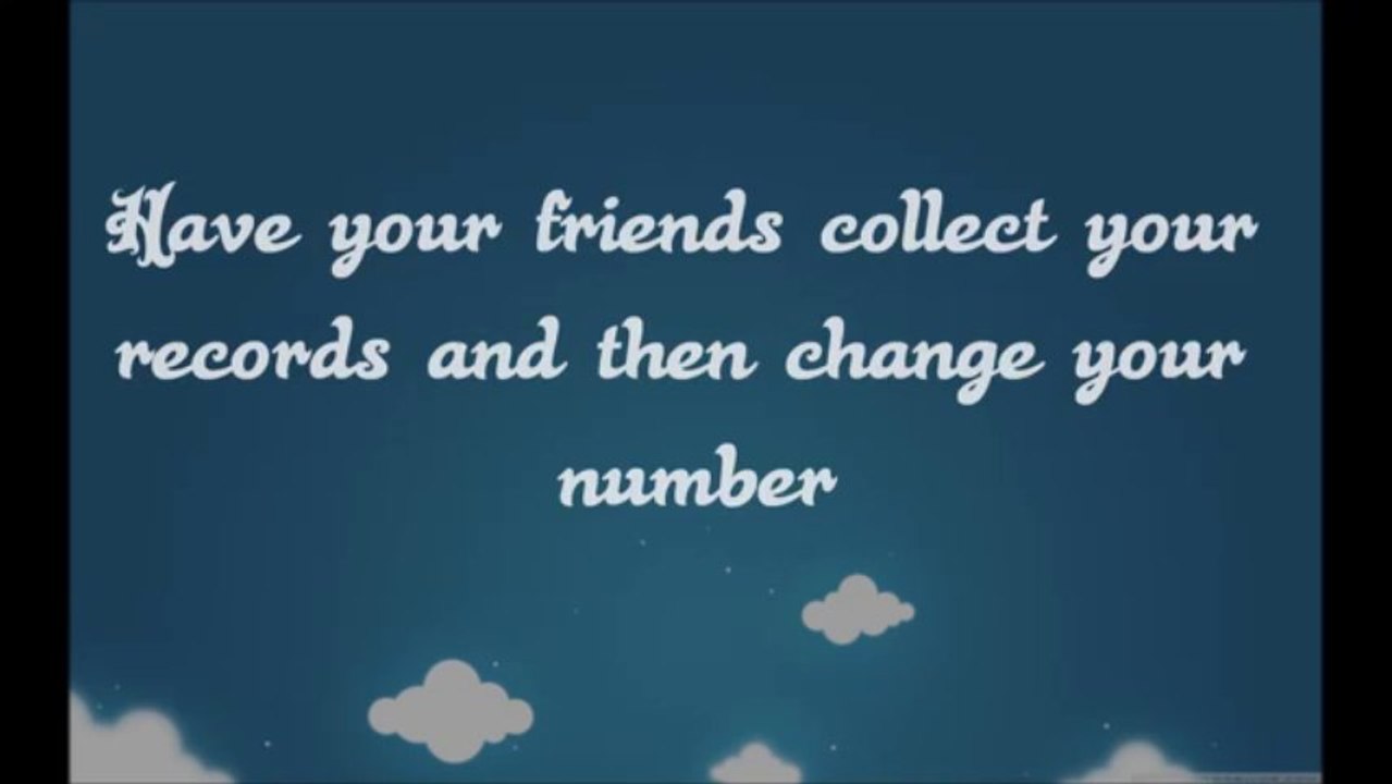 Boyce Avenue -  Somebody That I Used To Know  Lyrics