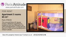 2 Bedroom Apartment for rent - Alésia, Paris - Ref. 4553