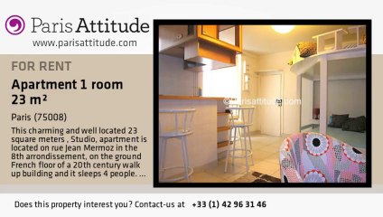 Studio Apartment for rent - Champs Elysées, Paris - Ref. 6374