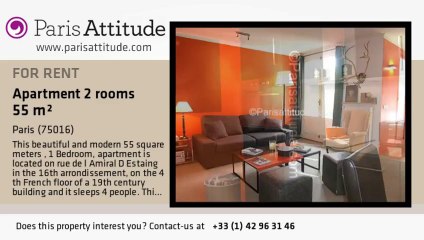 1 Bedroom Apartment for rent - Alma Marceau, Paris - Ref. 6668