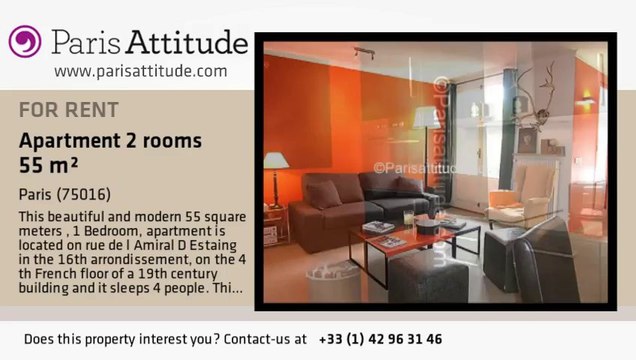 1 Bedroom Apartment for rent - Alma Marceau, Paris - Ref. 6668