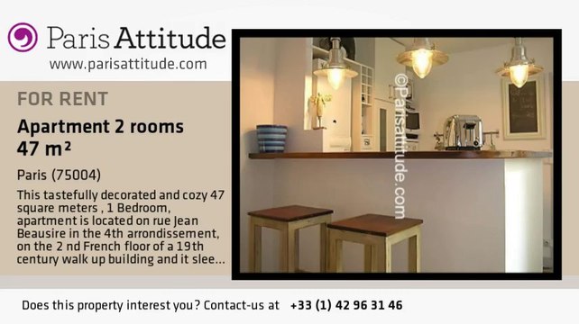 1 Bedroom Apartment for rent - Bastille, Paris - Ref. 3025