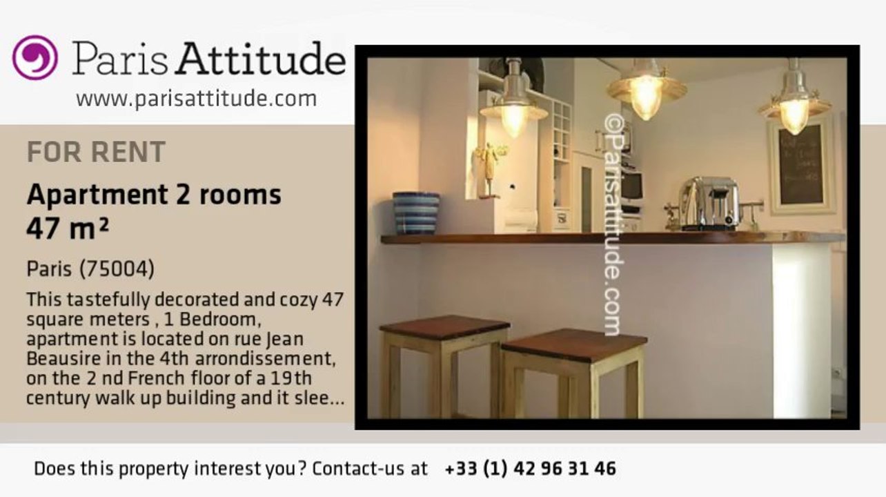 1 Bedroom Apartment for rent - Bastille, Paris - Ref. 3025