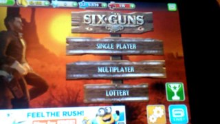 Six Guns Single player gameplay