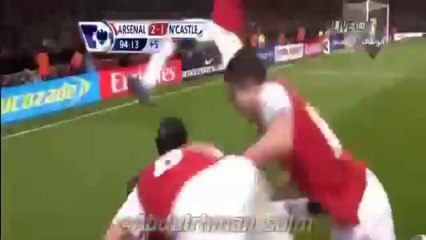 ارسنال 2 - 1 نيوكاسل وجنون فارس عوض