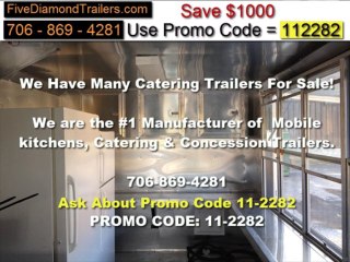 USA Catering Trailer Manufactures!