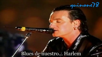 U2 "Angel Of Harlem" (Sub.Español)¸.•*¨*• ♪♫