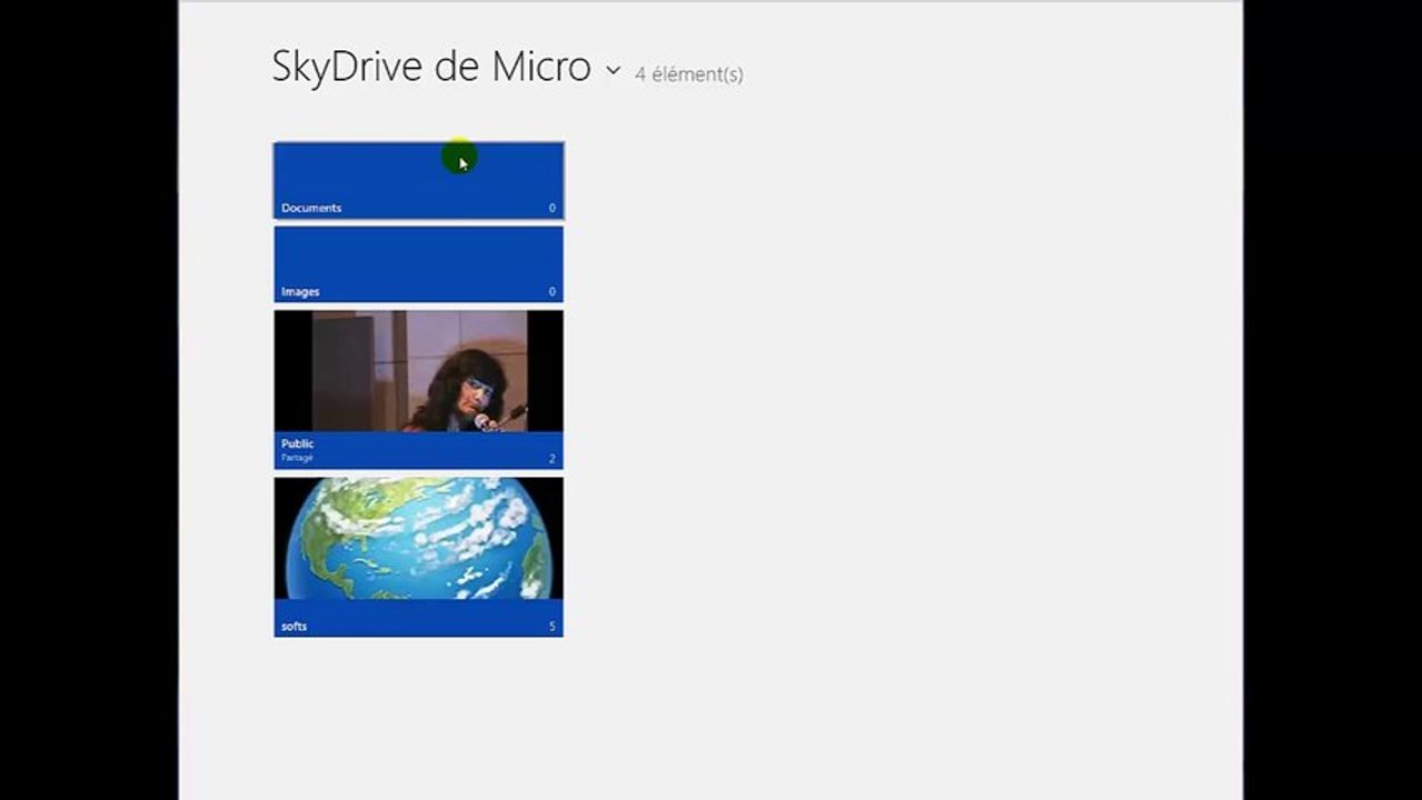 Creer un compte skydrive sous Metro dans Windows 8