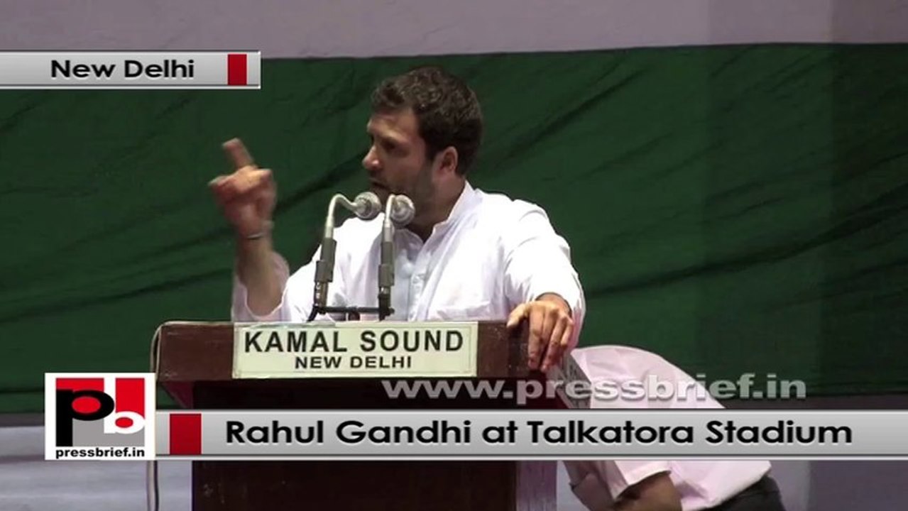 Rahul Gandhi at Dalit Adhikar Diwas rally speaks about Congress’s inclusive policy