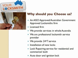 Find a Local locksmith in Melbourne