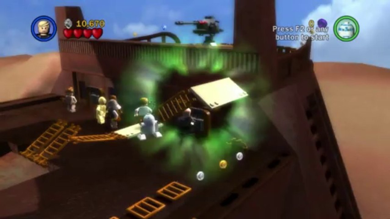 Let's Play Lego Star Wars - Part 35 - Sarlaac!