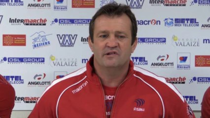 Conférence de Presse J11 ASBH Carcassonne - Christophe Hamacek