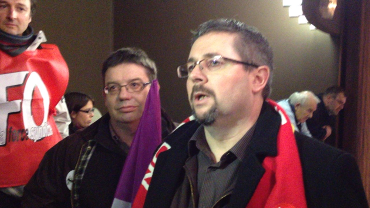 Incident lors de l'assemblée du Conseil général du Calvados