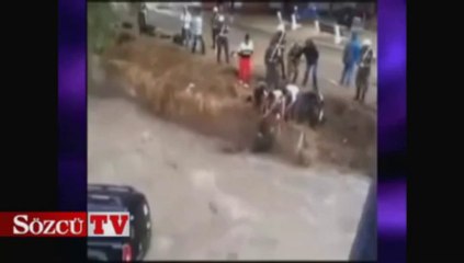 Komutanları için nehre atladılar, boğuldular