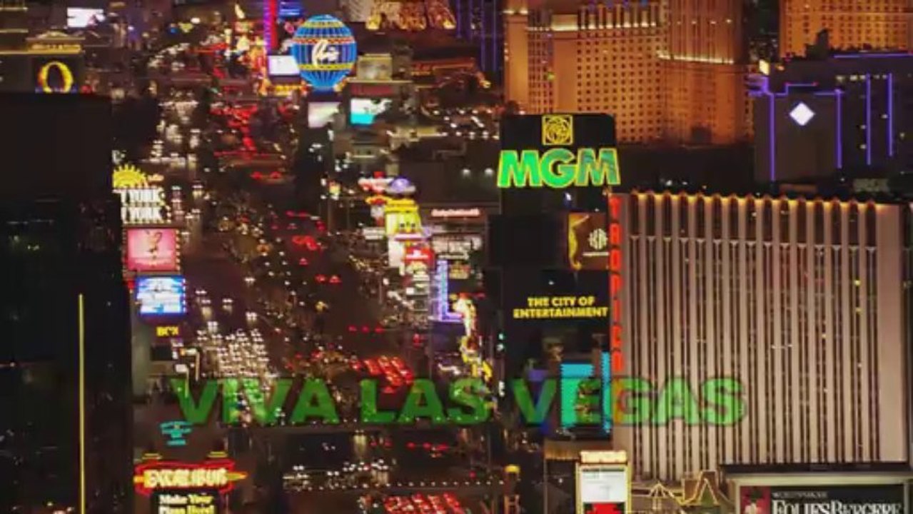 VIVA LAS VEGAS by DAVID BORIS MAHON - LAS VEGAS BLVD - LAS VEGAS LIGHTS