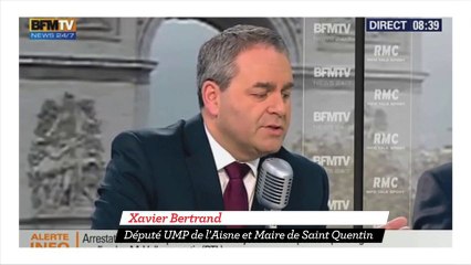 Bertrand sur une cohabitation :"Il n'a qu'à appeler Mme Aubry"