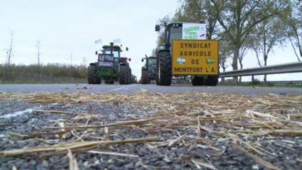 Agriculteurs: des barrages mis en place autour de Paris