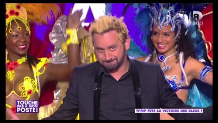 Doria Tillier présente la météo à Poil et Cyril Hanouna se teint en blond