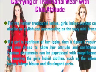 Ansaonline Present Wearing Style Quotient with Girls Indian Clothes for Chic and Fashionable Looks