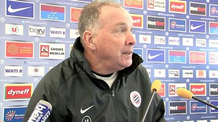 Point presse : Jean Fernandez avant MHSC-EAG (14e journée L1)