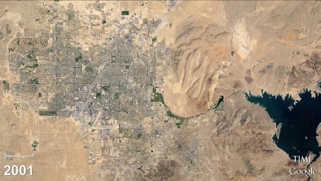 Google Timelapse - Explosion Urbaine