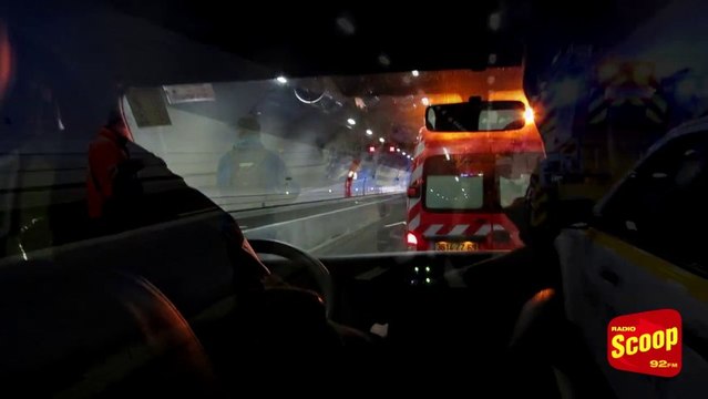 Simulation d'accident dans le tunnel de la Croix Rousse