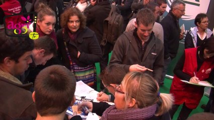 Un apéro farm dating sur le salon Tech'Elevage