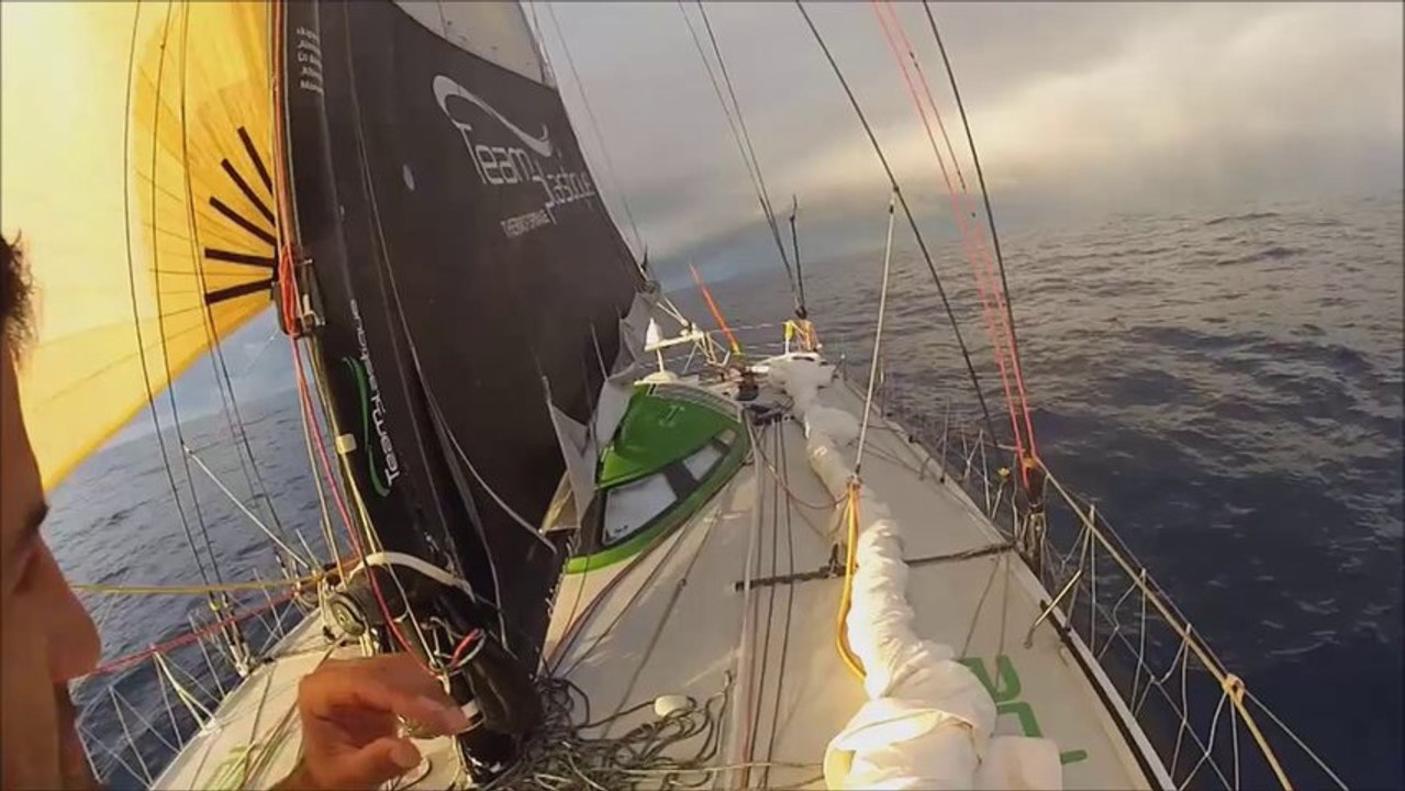 Jour 15 - Team Plastique (IMOCA) -Transat Jacques Vabre 2013