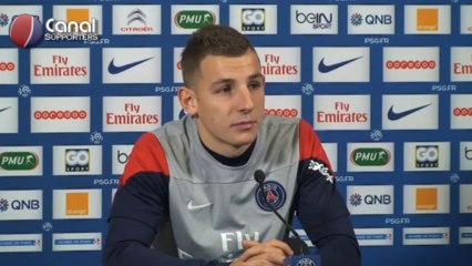 Conférence de presse de Lucas Digne