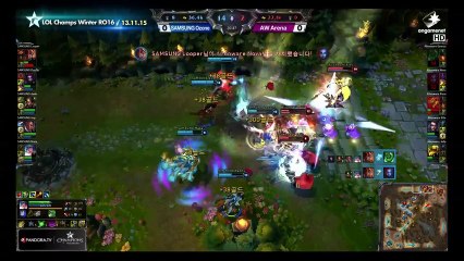 [H/L] LOL Champs winter_SAMSUNG Ozone vs AW Arena_match1
