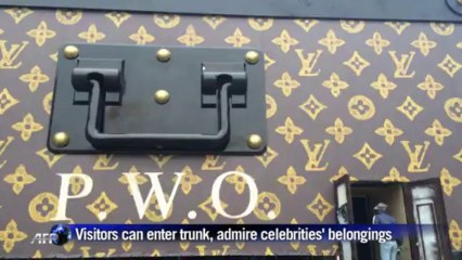 Louis Vuitton trunk descends on Moscow's Red Square