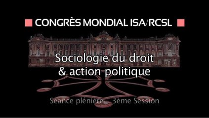 2013rcslcongress - 3rd plenary session