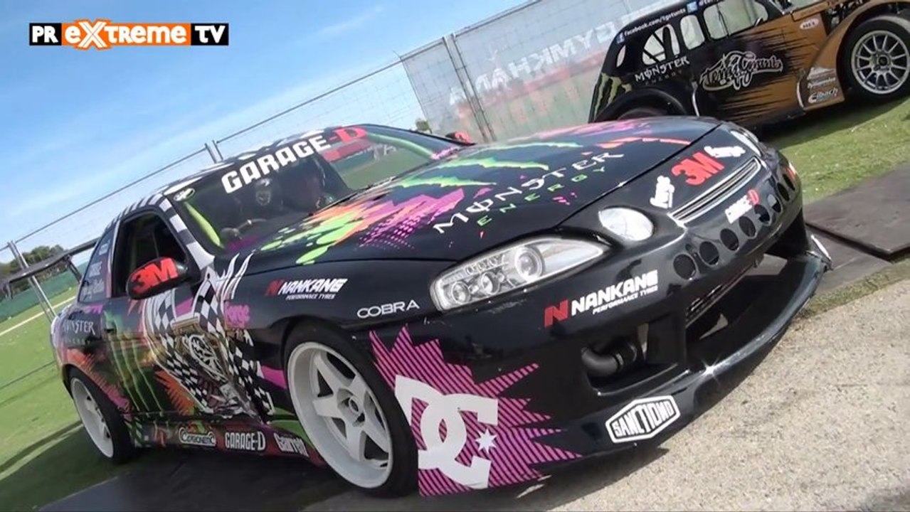 Gymkhana Grid en Madrid - Una vuelta con Buttsy Butler a puro drift! PRExtreme TV Channel (HD)