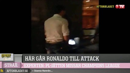 Cristiano Ronaldo : "Dont follow me fuck off !"