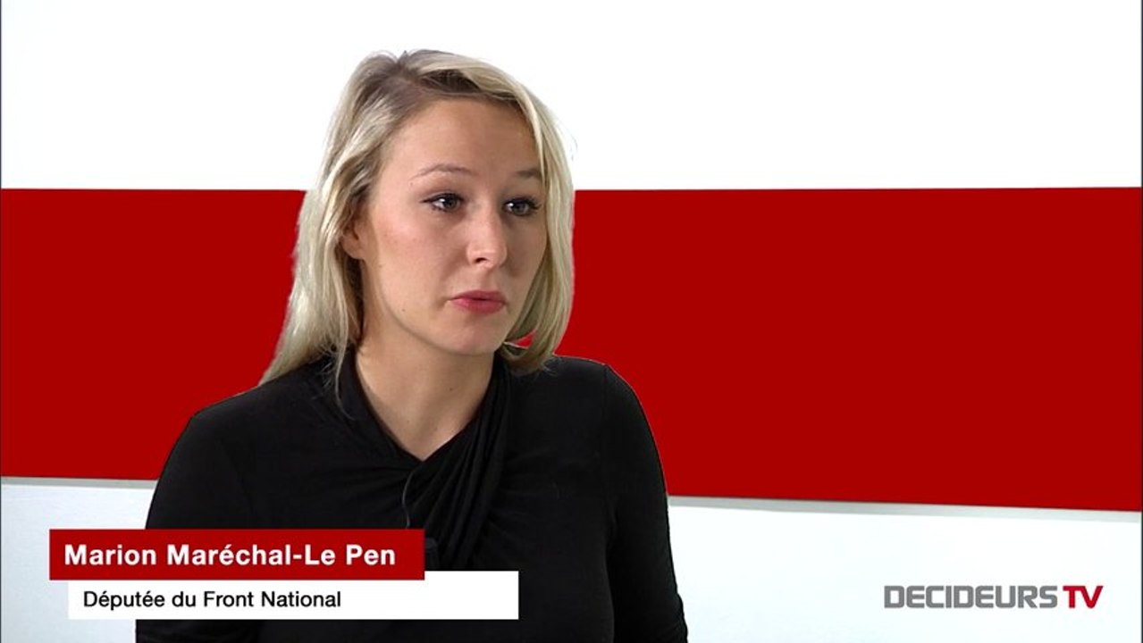 Marion Maréchal-Le Pen : "Beaucoup d'ex-UMP nous rejoignent"