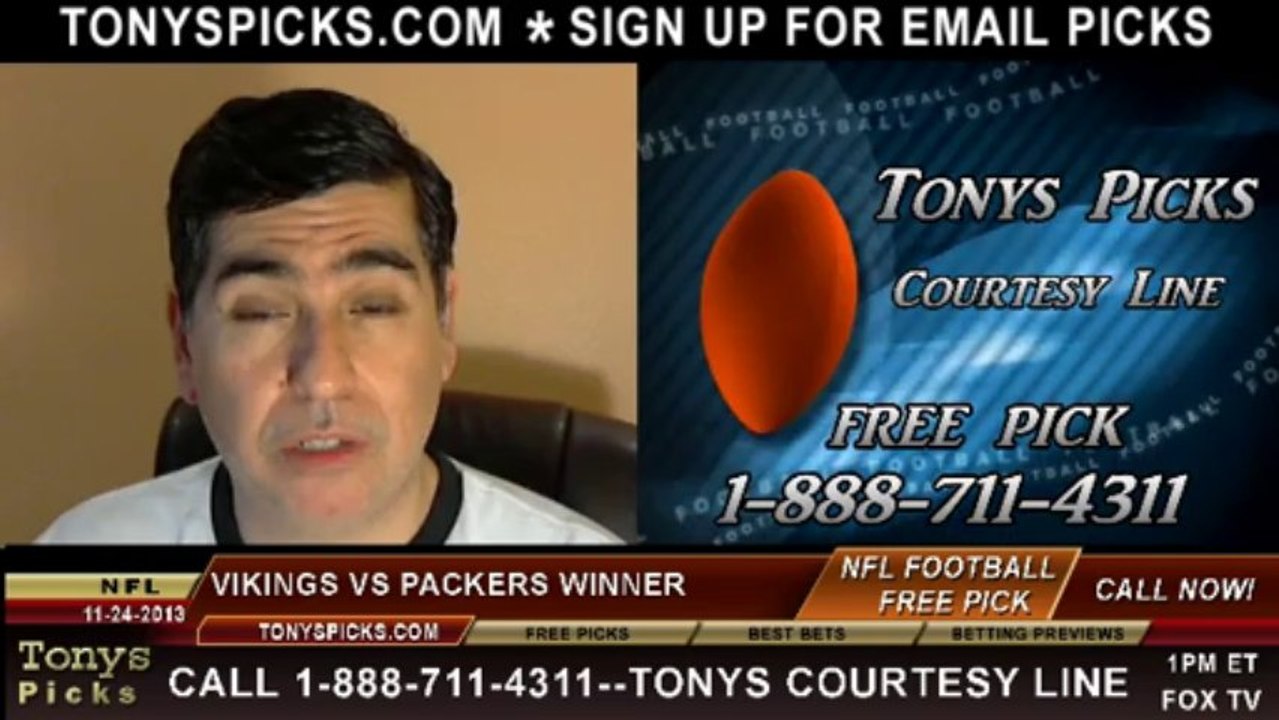 Minnesota Vikings vs. Green Bay Packers Pick Prediction NFL Odds