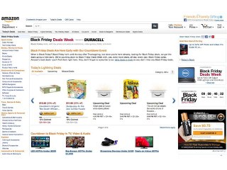 AMAZON BLACK FRIDAY ADS 2013