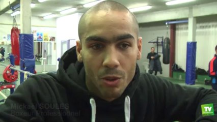 Le boxeur carcassonnais Mickaël Soules boxe chez les Pro :