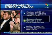 200 médicos cubanos partirán a Ecuador en enero