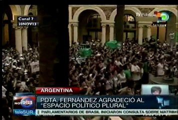 Presidenta Cristina Fernández reaparece y hace cambios en su gabinete