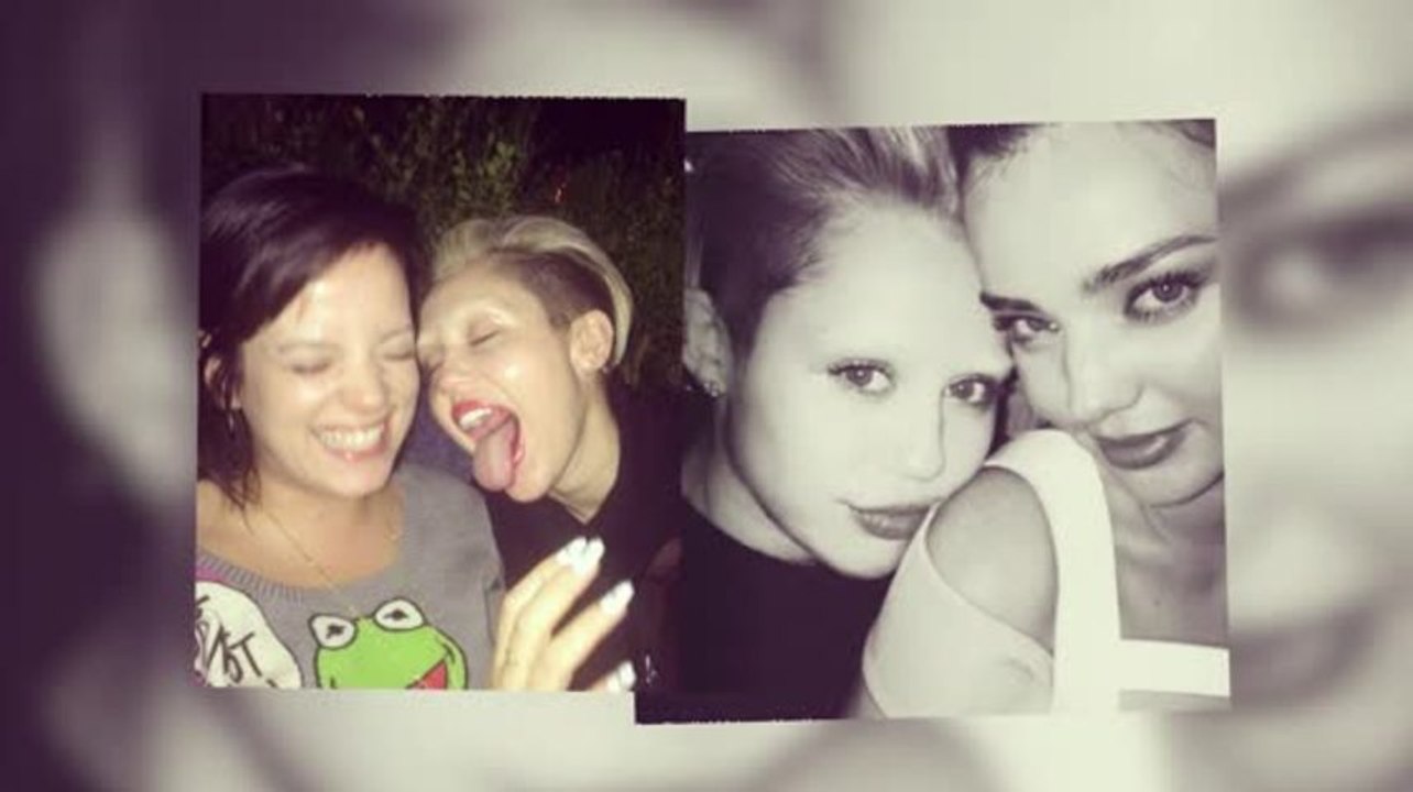 Miley Cyrus Bleaches Her Eyebrows White