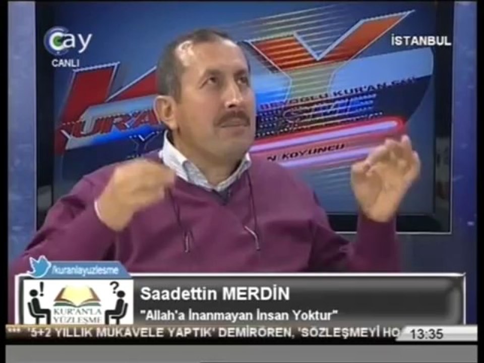 Kainatı gavs yönetiyor diyen adilere... [Saadettin Merdin]