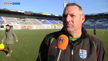 Het gaat nu om het voetballen en om het resultaat - RTV Noord