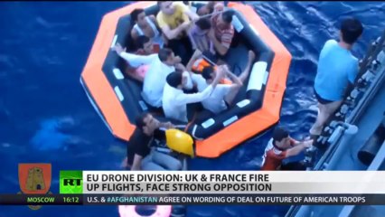 Fly-by-Spy_ EU developing 'humanitarian' drone program_(360p)